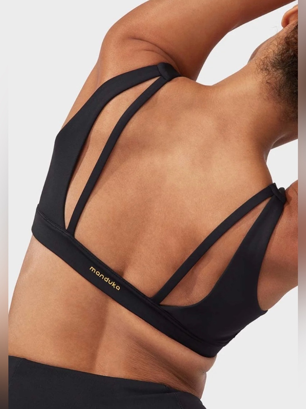 Manduka Black Sports Bra